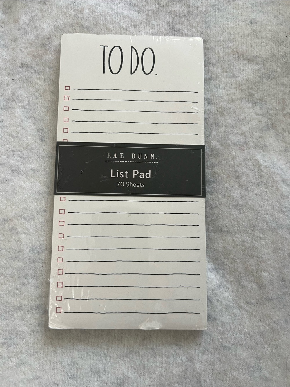 ✅Rae Dunn “to do” pad